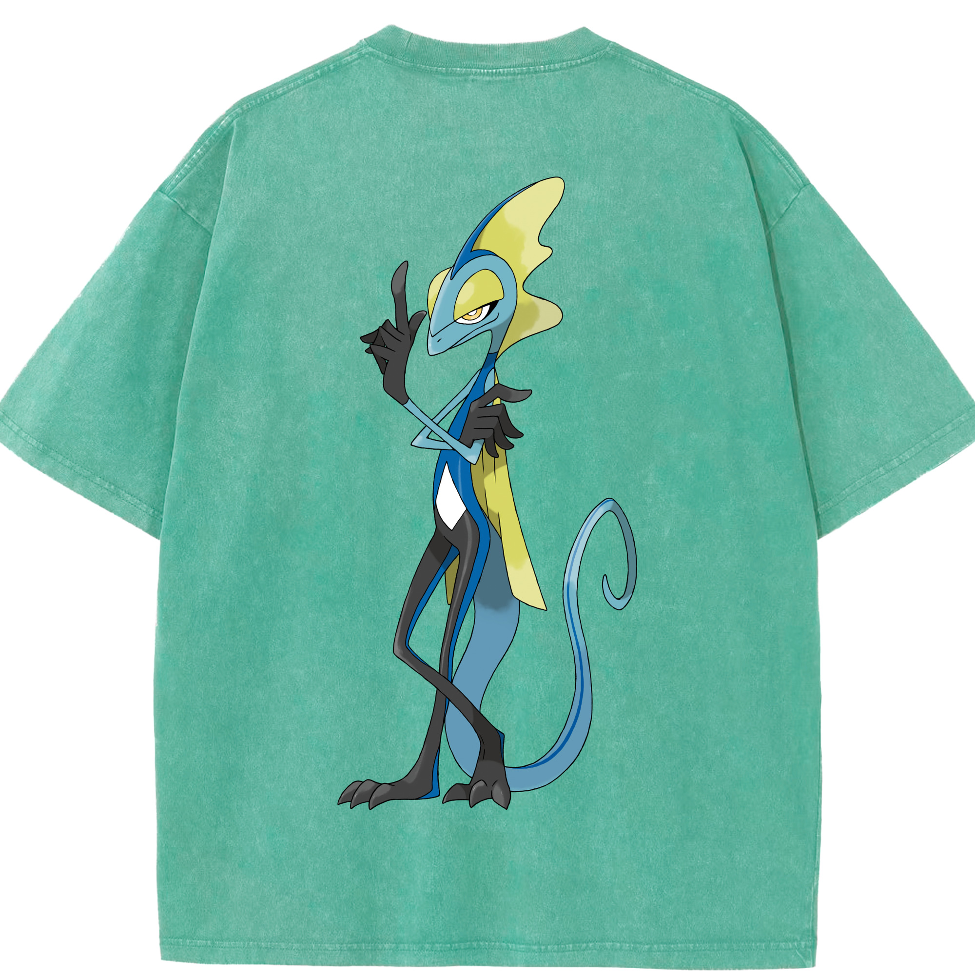 （画像用） ポケットモンスター Pokémon 綿100% ヴィンテージ風 半袖Tシャツ（背面プリント）